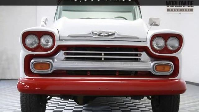 1958 CHEVROLET APACHE 3100 Used Cars - Denver,Colorado - 2015-07-21 смотреть онлайн