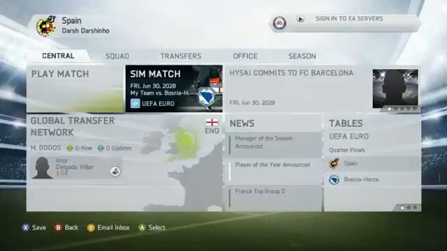 fifa14 2014 Career retirement ! смотреть онлайн