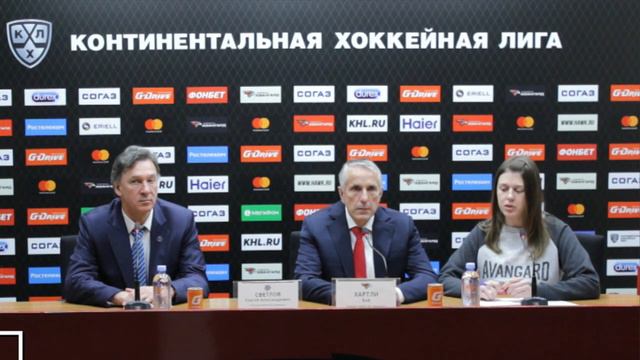 "Авангард" - "Адмирал" 3:1. Послематчевая пресс-конференция смотреть онлайн