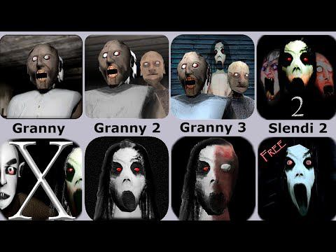 Granny,Granny 2,Granny 3,Slendrina X,The Child Of Slendrina,Slendrina The Cellar