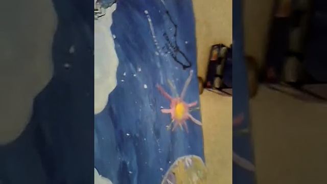 Плакат ,,Звездное небо". смотреть онлайн