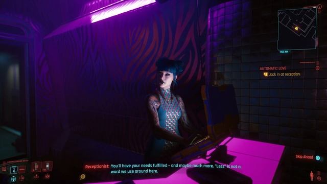 Cyberpunk 2077 - Automatic Love: Mega Building H8: Elevator to Clouds, Check In at Receptionist PS5 смотреть онлайн