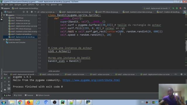 Pygame bambara #9 - deplament de bandit смотреть онлайн