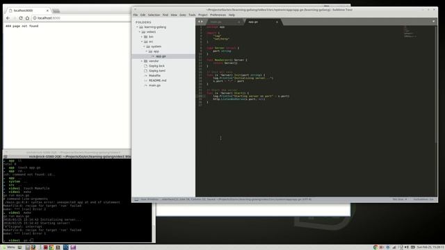 GoLang,VueJS - WebApp series [002] - Command Line Args && ENV смотреть онлайн