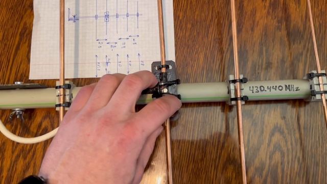 Изготовление антенны на 70 см . Антенна ? на 430-440Mhz UHF смотреть онлайн