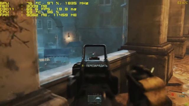 Call of Duty Infinite Warfare: GTX 1060 3Gb - Pentium G4600 - 16GB (Ultra Settings/1080p) смотреть онлайн