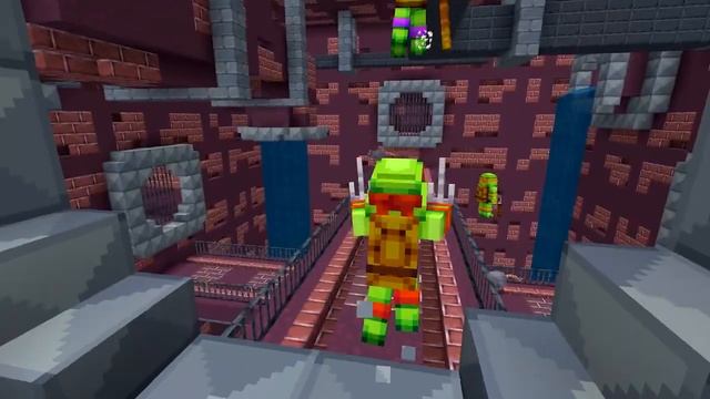 Minecraft - Teenage Mutant Ninja Turtles - DLC Trailer - Nintendo Switch смотреть онлайн