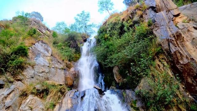 Waterfalls -Scenic Relaxation, Soothing Piano Music, Calm Mind Body, Fall Asleep Fast