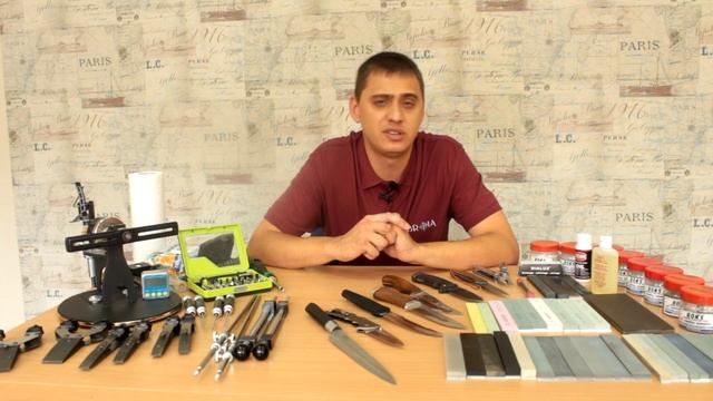 Заточка ножа до идеальной остроты. Этапы, камни, виды клинков, уход. Советы заточника ZBROIA смотреть онлайн