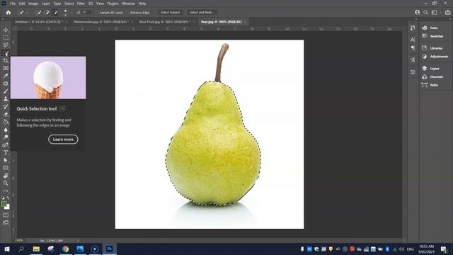 PHOTOSHOP TUTORIAL | How To Make A Fruit Face