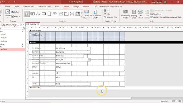 MS Access - Forms Part 1: Basic forms смотреть онлайн