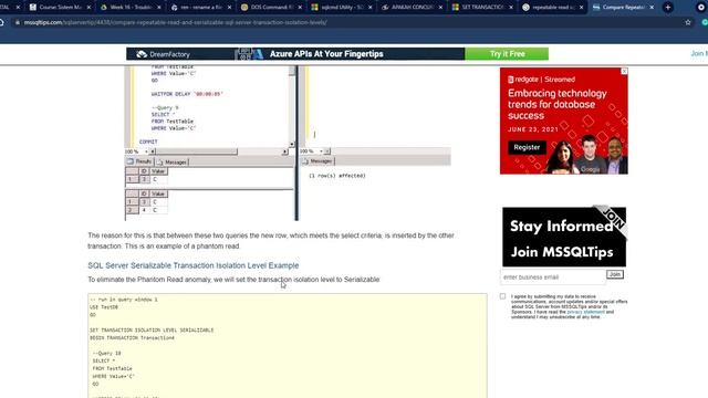Troubleshooting SQL Server (Connection, Block, Deadlock) - SMBD P16 смотреть онлайн