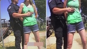 Она не знала, где камеры. И смотрите, что сделала…