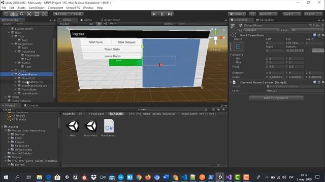 Unity 3D* Multiplayer Tutorial FPS* Photon AI NPCs * Parte 9* смотреть онлайн