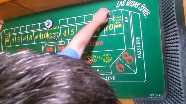 Craps! $300 Level 678 and AB10, for Chuckin Dice and Same Bet! смотреть онлайн