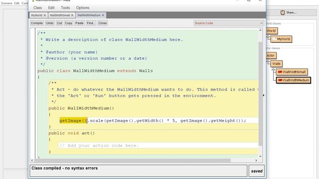 Greenfoot #4 - Game Dev/Design - Maze Game - Part 1 of 4 (Editing Images and Building Your Maze смотреть онлайн