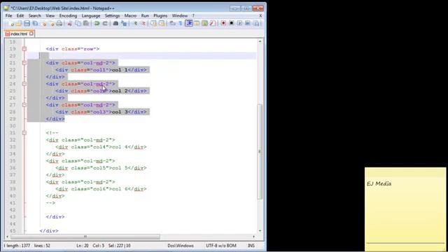 05 Bootstrap Tutorial for Beginners 05 The Grid Layout Part 3 | Computer Monk ? смотреть онлайн