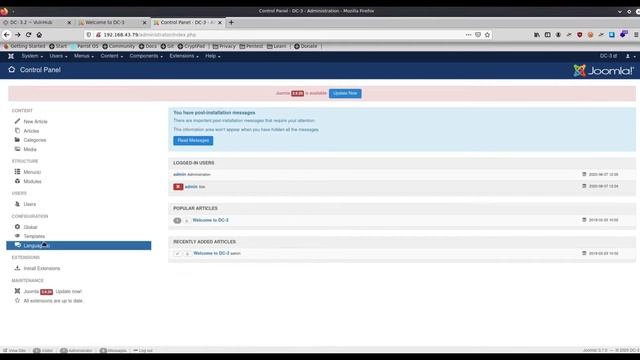 DC: 3.2 | Vulnhub | Walkthrough | Tamil смотреть онлайн