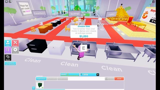 ПОКУПАЮ и ОФОРМЛЯЮ 2 этаж МОЙ РЕСТОРАН Роблокс / Roblox My Restaurant! Second Floor смотреть онлайн