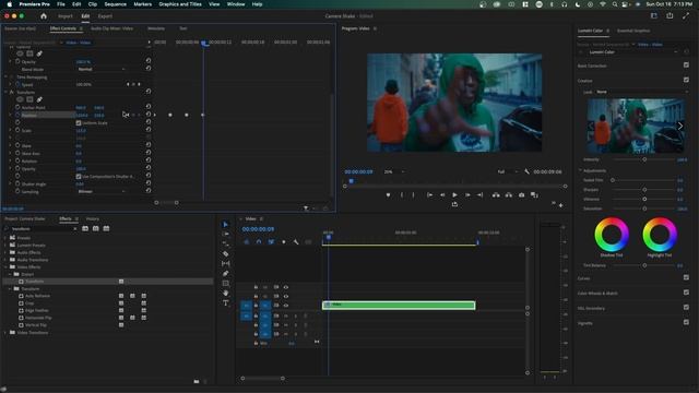 CAMERA SHAKE in Premiere Pro! (FREE PRESET) смотреть онлайн