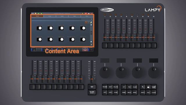 Showtec - LAMPY Tutorials: The Graphical User Interface смотреть онлайн