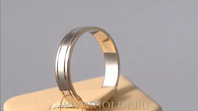 Обручальное кольцо двухцветное на заказ смотреть онлайн
