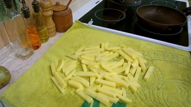 Как ПОЖАРИТЬ КАРТОШКУ. Все секреты приготовления и пошаговый рецепт. смотреть онлайн