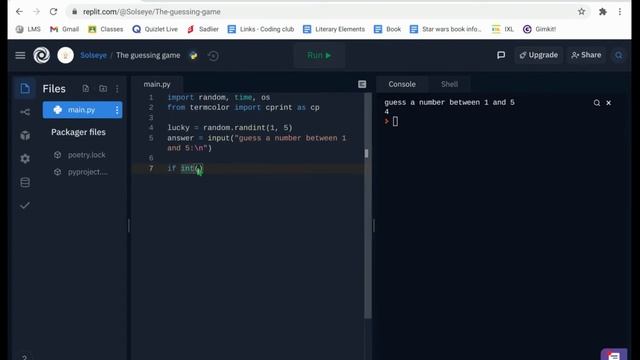 Guessing Game - Python follow along смотреть онлайн