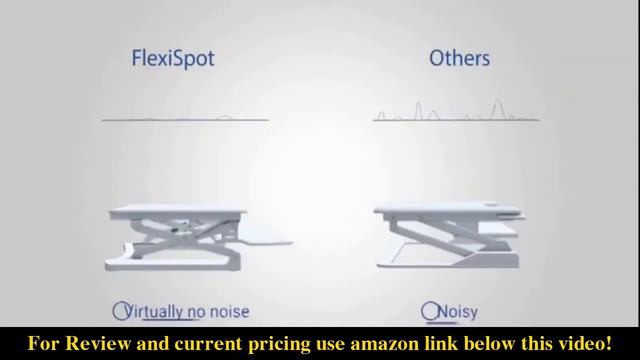 Review FlexiSpot 27" Wide Platform Height Adjustable Standing Desk Riser смотреть онлайн