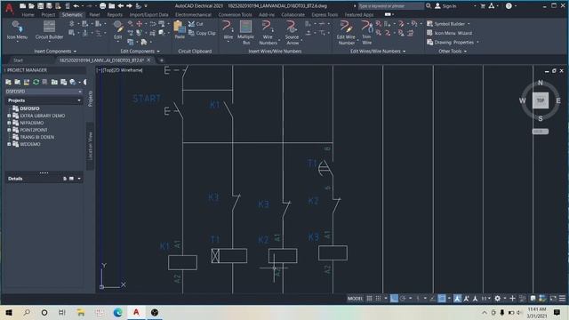 Hướng dẫn vẽ mạch khởi động động cơ sao tam giác sử dụng timer trên phần mềm AutoCad Electrical 202 смотреть онлайн