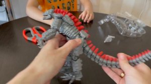МЕХАНИЧЕСКАЯ ГОДЗИЛЛА обзор и распаковка/ mechanic Godzilla