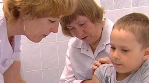 Медсестра в детском саду