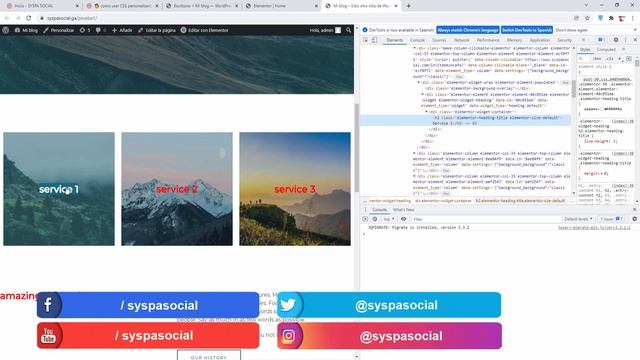 ?️ como usar CSS personalizado con elementor free o gratis, wordpress 49 tutorial o curso español. смотреть онлайн