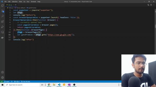 Practical Introduction to Automation with Node.js and puppeteer| Web Development in Hindi смотреть онлайн