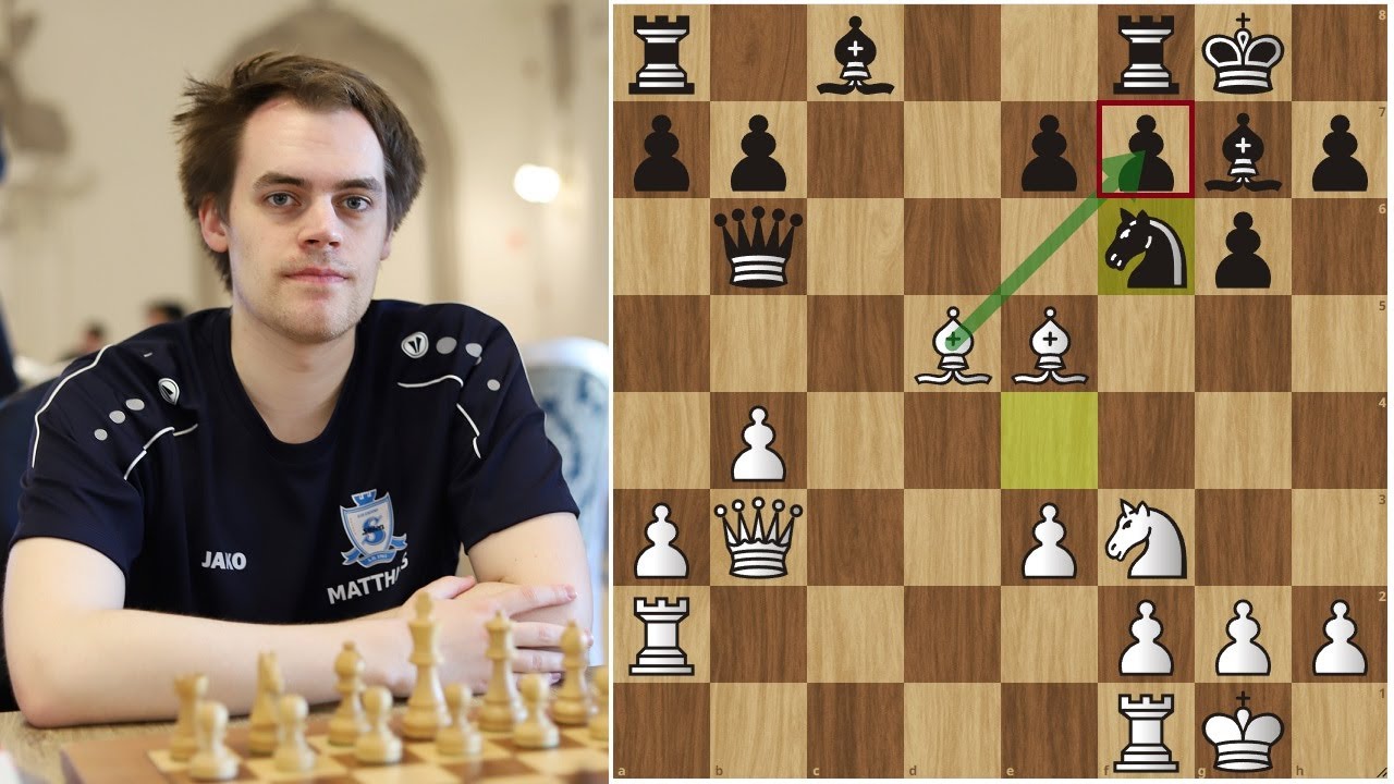 Матерый волчара МАТТИАС ? РАЗРЫВАЕТ системой Колле! Шахматы