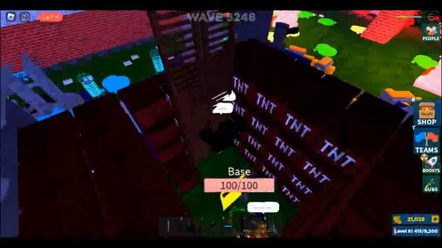 Skipping 5k waves (Zombie Defence Roblox) смотреть онлайн