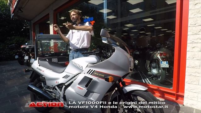 La VF1000FII e le origini del mitico motore V4 Honda www motostar.it смотреть онлайн