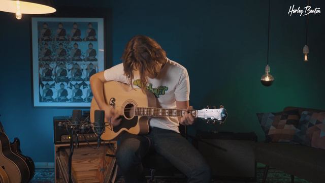 Harley Benton - Custom Line - King-CE NT - Jumbo Acoustic Guitar - Presentation - смотреть онлайн