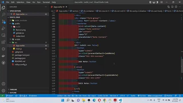 Svelte (sveltejs) clean reusable CRUD application tutorial (svelte.dev) tuts (tutorial) смотреть онлайн