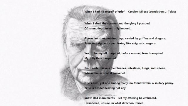 "Miłosz in Music - Music in Miłosz" concert/fragments with English translations of poems/ Part 04 смотреть онлайн