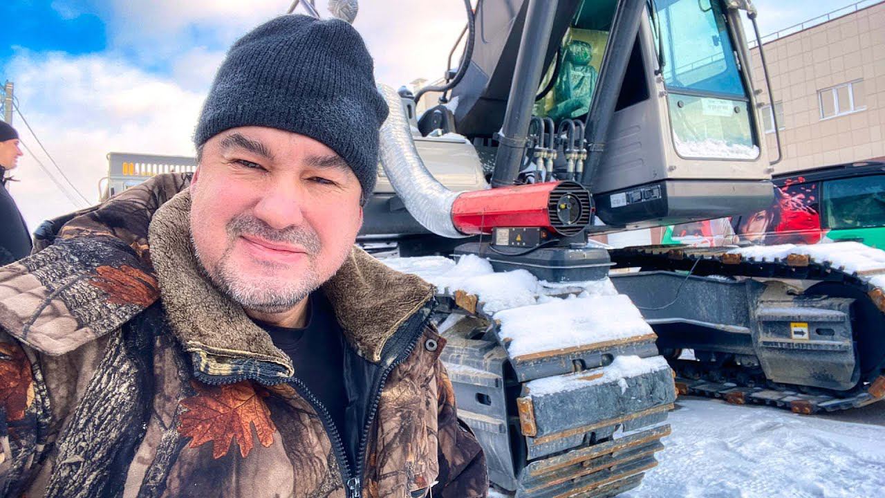 Отогреваю Экскаватор и Kia Sportage - новое видео смотреть онлайн