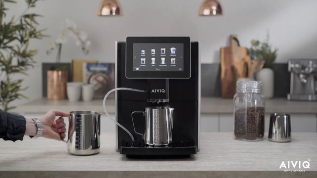 How to clean the milk system on AIVIQ AEM-101S смотреть онлайн