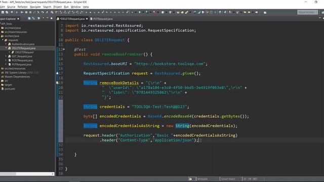 REST Assured Tutorial #20 - Delete Request in Rest Assured смотреть онлайн