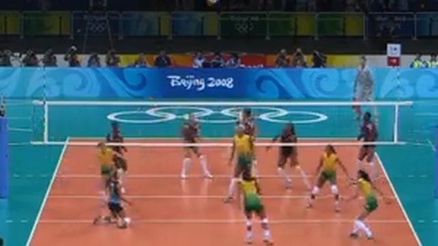 Libero in Action #14 Fabi Oliveira BRA - Olympic Games Beijing 2008 смотреть онлайн