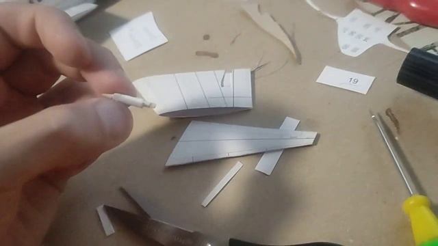 Боинг 737-800 из бумаги, масштаб 1:100 . Моделирование! смотреть онлайн