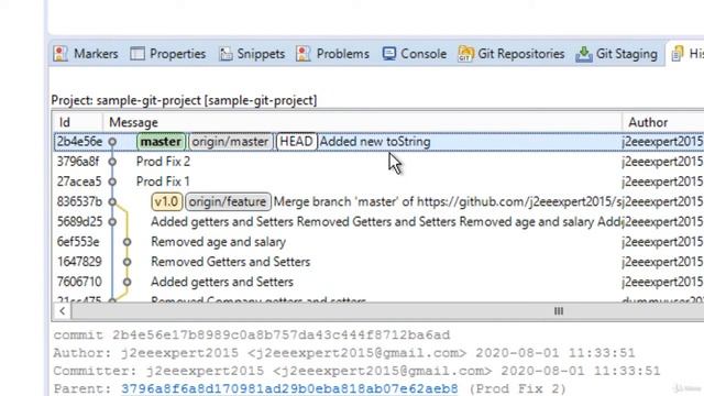 A Step-By-Step Guide to use Git Tag With Eclipse смотреть онлайн