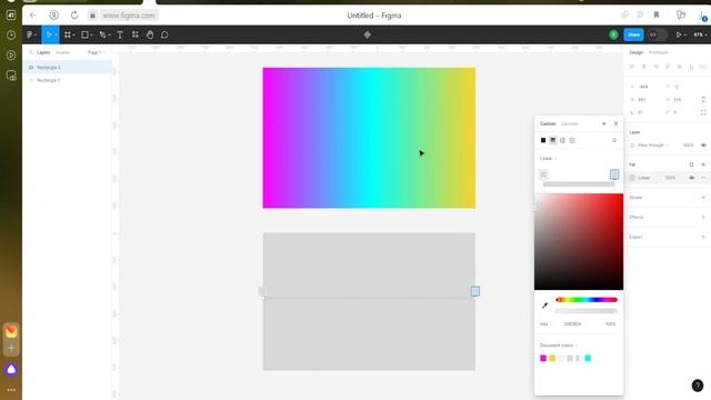 Сложный градиент в Figma за 2 МИНУТЫ! Создание градиента в Фигме для начинающих смотреть онлайн