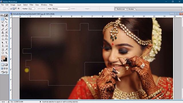 Basic Selection Tool | Adobe Photoshop 7.0 Tutorial for Begginers in Hindi/Urdu | Maya Graphics смотреть онлайн