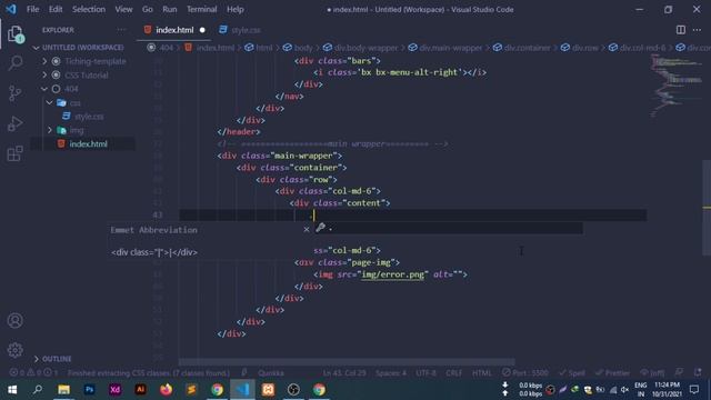 Responsive 404 Page Design Using html, css and bootstrap 5 with source code -DevIngine смотреть онлайн