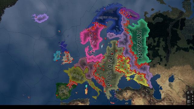 Hoi4 Timelapse - Every State Independent Europe смотреть онлайн
